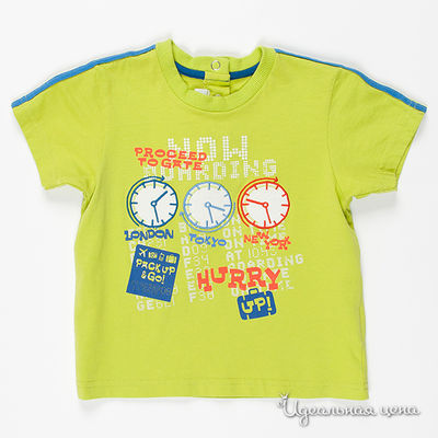 Футболка Chicco, цвет цвет зеленый