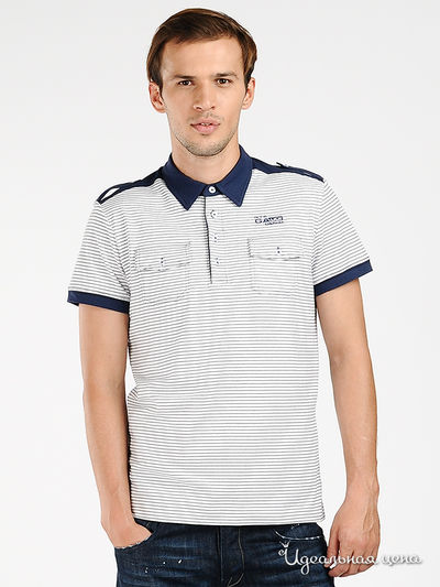 Поло Gaudi, цвет цвет синий