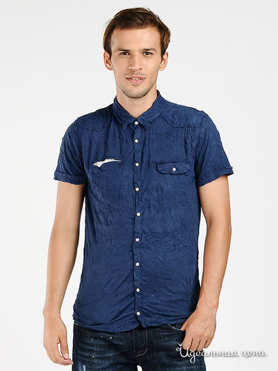 Сорочка Gaudi, цвет цвет темно-синий