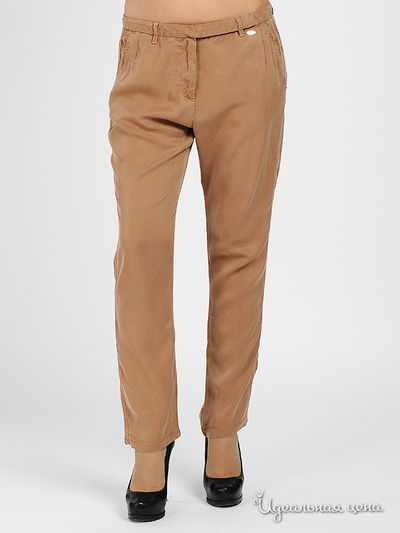 Брюки Gaudi, цвет цвет темно-бежевый