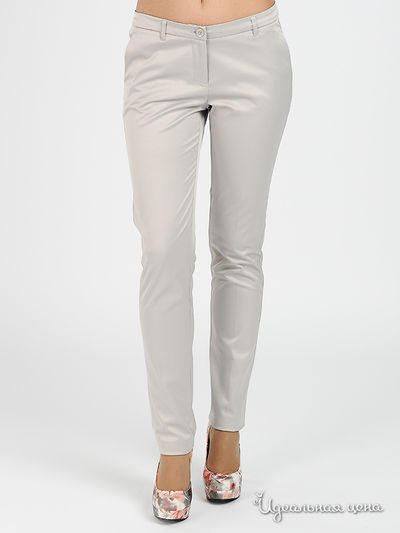 Брюки Gaudi, цвет цвет серо-бежевый