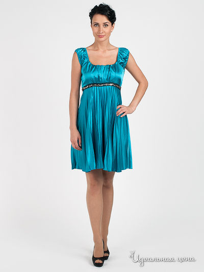 Платье Lily&Vera Mont, цвет цвет бирюзовый