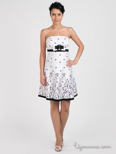 Платье Lily&Vera Mont, цвет цвет белый / черный