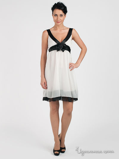 Платье Lily&Vera Mont, цвет цвет белый / черный