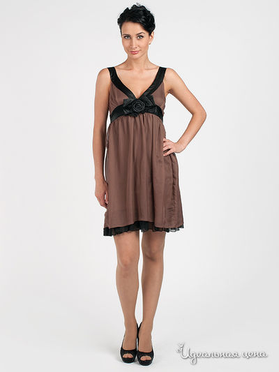 Платье Lily&Vera Mont, цвет цвет коричневый / черный