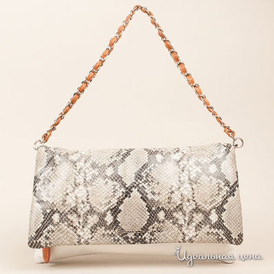 Клатч GianFrancoSisti, Claudia Firenze, цвет цвет бежевый