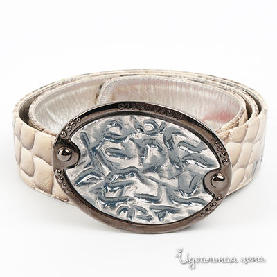 Ремень GianFrancoSisti, Claudia Firenze, цвет цвет серый