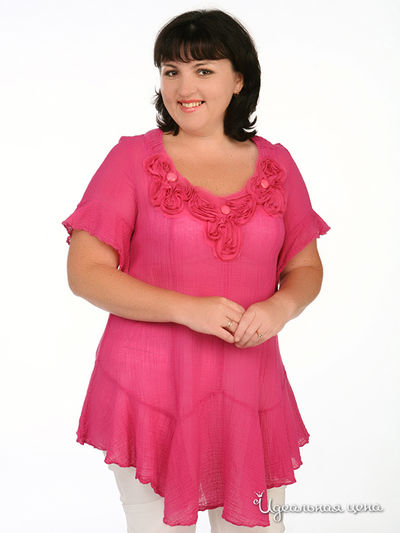 Блуза Зар-Стиль, цвет цвет фуксия