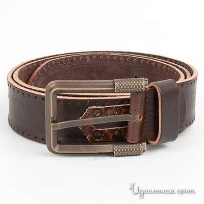 Ремень Roberto Nardi, цвет цвет темно-коричневый