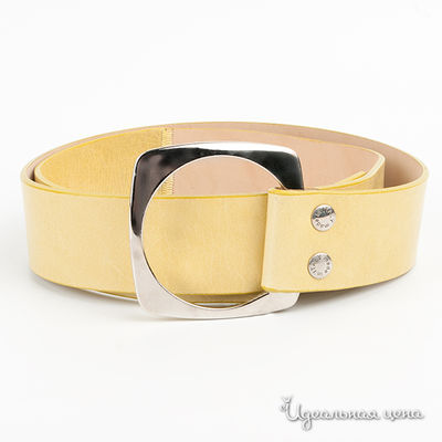 Ремень Roberto Nardi, цвет цвет желтый