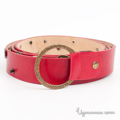 Ремень Roberto Nardi, цвет цвет красный