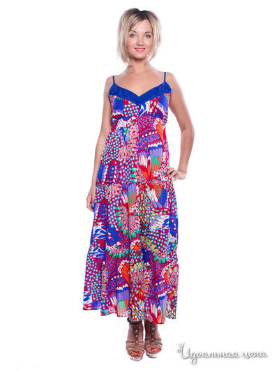 Сарафан Sweet Miss, цвет цвет синий / мультиколор