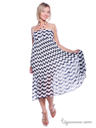 Юбка-сарафан Sweet Miss, цвет цвет черный / белый