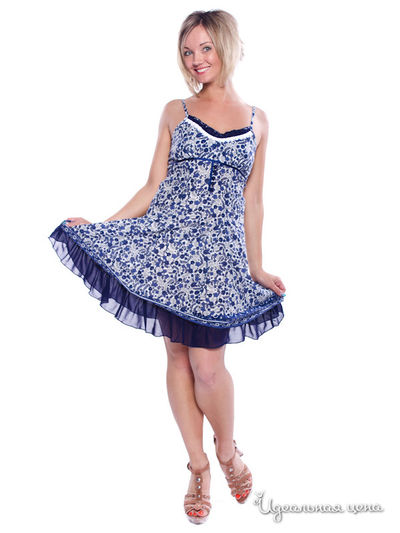 Платье Sweet Miss, цвет цвет синий / белый