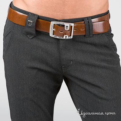 Мужской ремень , коричневый Take Two, цвет Нет данных