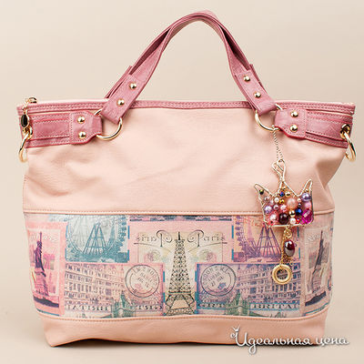 Сумка Glorius, цвет цвет розовый / кремовый