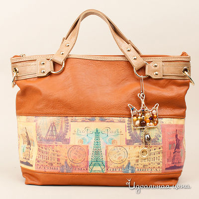 Сумка Glorius, цвет цвет коричневый  / бежевый