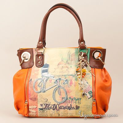 Сумка Glorius, цвет цвет оранжевый / коричневый