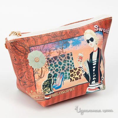 Косметичка Glorius, цвет цвет коричневый