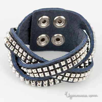 Браслет Glorius, цвет цвет темно-синий / серебряный