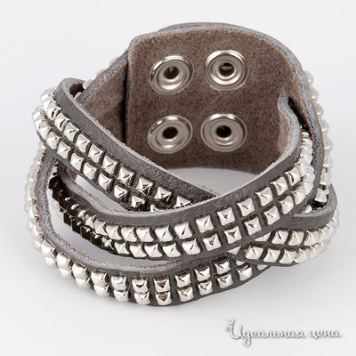 Браслет Glorius, цвет цвет серый / серебряный