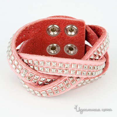 Браслет Glorius, цвет цвет розовый / серебряный