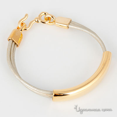 Браслет Glorius, цвет цвет серый / золотой