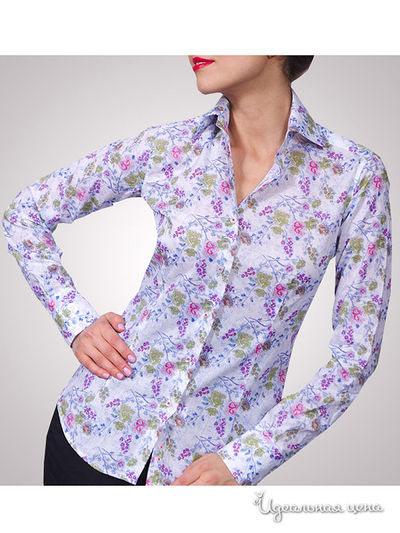 Рубашка Alonzo Corrado женская, цвет мультиколор