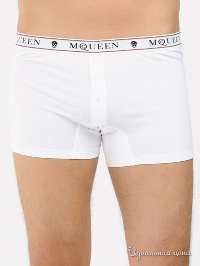 Трусы Alexander Mcqueen, цвет цвет белый