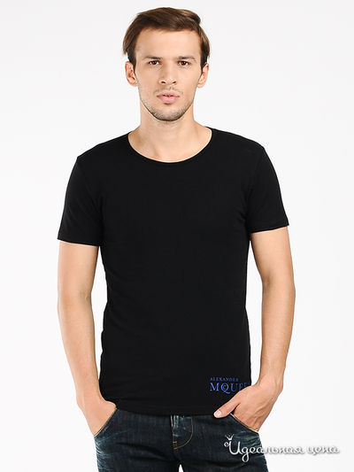 Футболка Alexander Mcqueen, цвет цвет черный