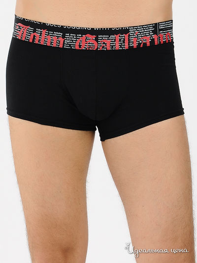 Трусы Galliano, цвет цвет черный