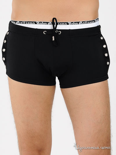 Плавки Galliano, цвет цвет черный