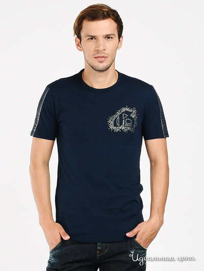 Футболка Galliano, цвет цвет темно-синий