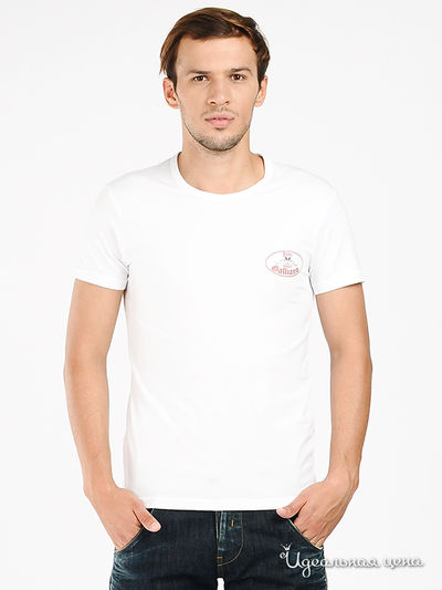 Футболка Galliano, цвет цвет белый