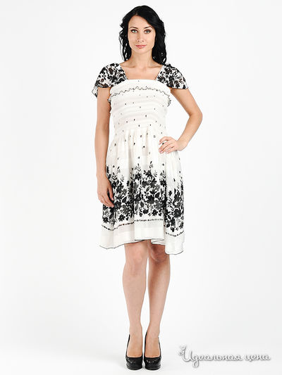 Платье Mirella Sole, цвет цвет черный / белый