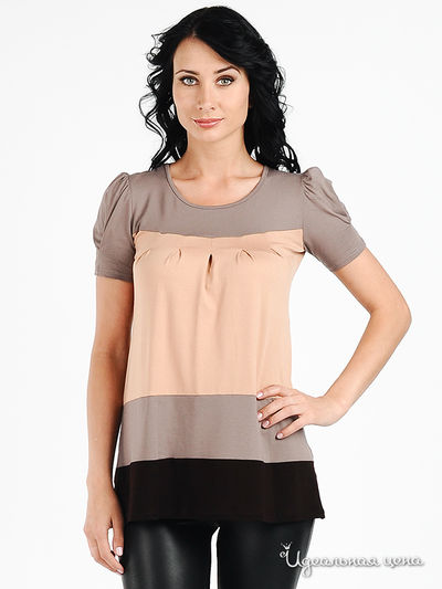 Туника Mirella Sole, цвет цвет мокко