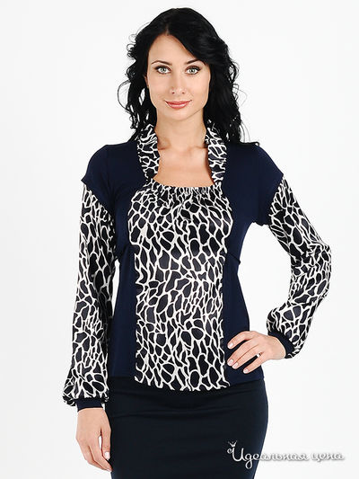 Блуза Mirella Sole, цвет цвет синий