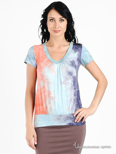 Блуза Mirella Sole, цвет цвет голубой