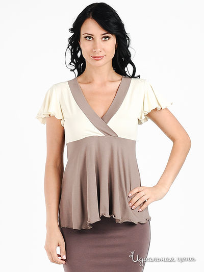 Блуза Mirella Sole, цвет цвет мокко