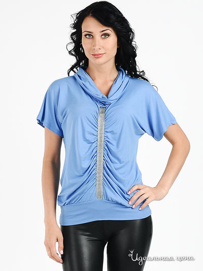 Блуза Mirella Sole, цвет цвет голубой
