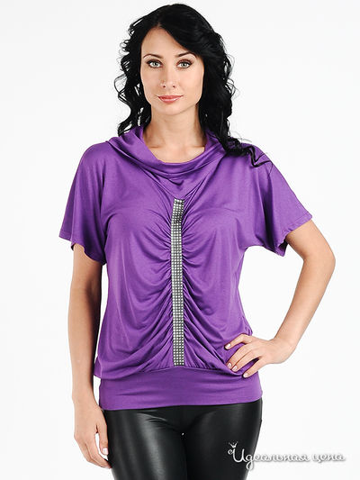 Блуза Mirella Sole, цвет цвет сиреневый