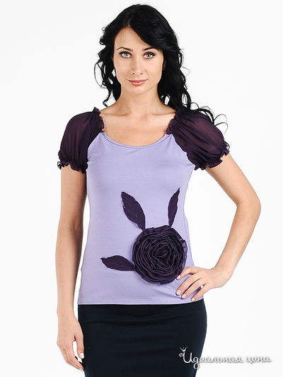 Блуза Mirella Sole, цвет цвет лиловый