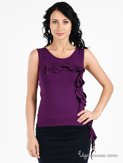 Блуза Mirella Sole, цвет цвет баклажановый