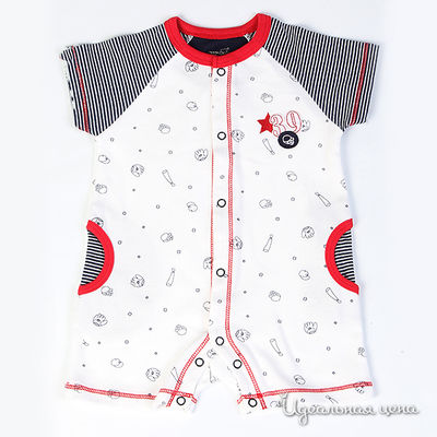 Полукомбинезон Teeny Tiny, цвет цвет темно-синий / белый