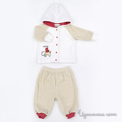 Комплект Teeny Tiny, цвет цвет песочный / белый