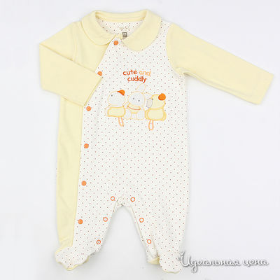 Комбинезон Teeny Tiny, цвет цвет кремовый / желтый