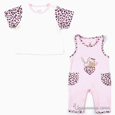 Комплект Teeny Tiny, цвет цвет молочно-розовый