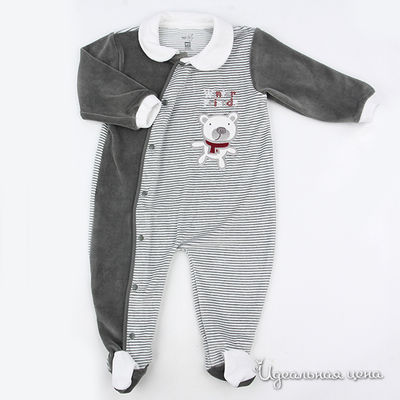 Комбинезон Teeny Tiny, цвет цвет серый / черный