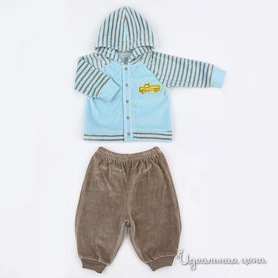 Комплект Teeny Tiny, цвет цвет серый / голубой