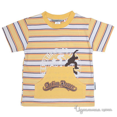 Футболка Jacky, цвет цвет желто-белая полоска